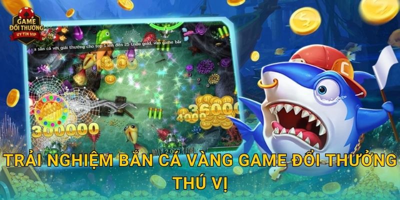 Bắn Cá Vàng Game đổi thưởng cơ hội săn kho báu khổng lồ dưới biển 2 Trải nghiệm Bắn Cá Vàng Game đổi thưởng thú vị